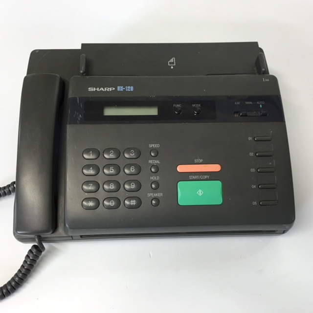 FAX MACHINE, Dark Grey Sharp 128